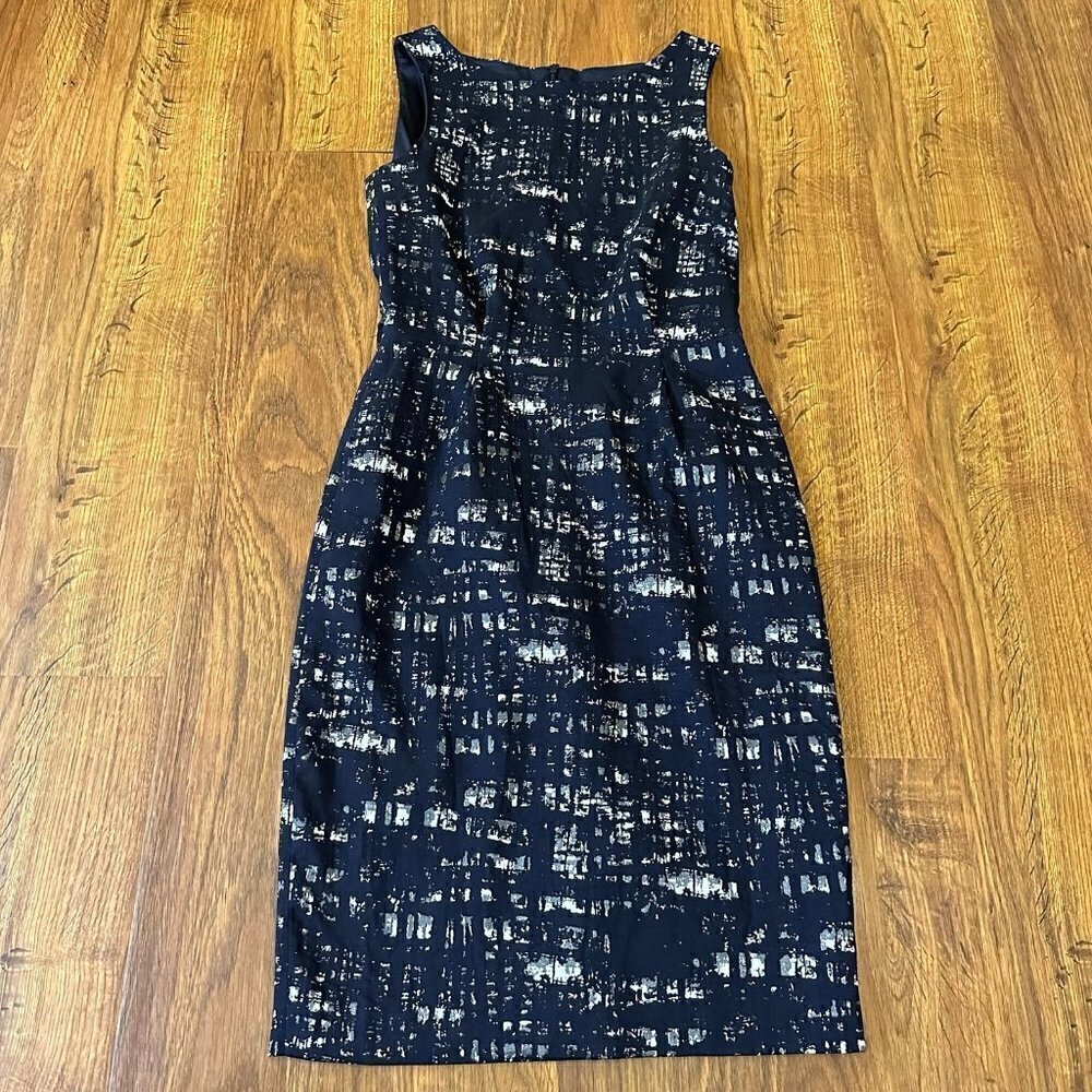 Max Mara Bateau Neckline Knee-Length Sheath Dress